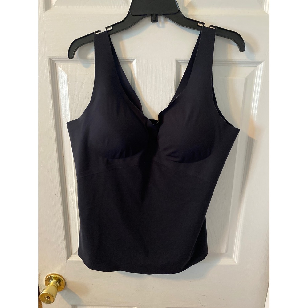 Honeylove LiftWear Cami Black Wireless Support Shapewear Tank Top Size 3X
